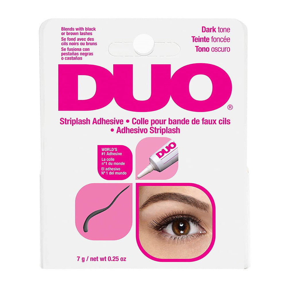 Duo Strip Eye Lash Adhesive, Dark Tone, 0.25 Oz